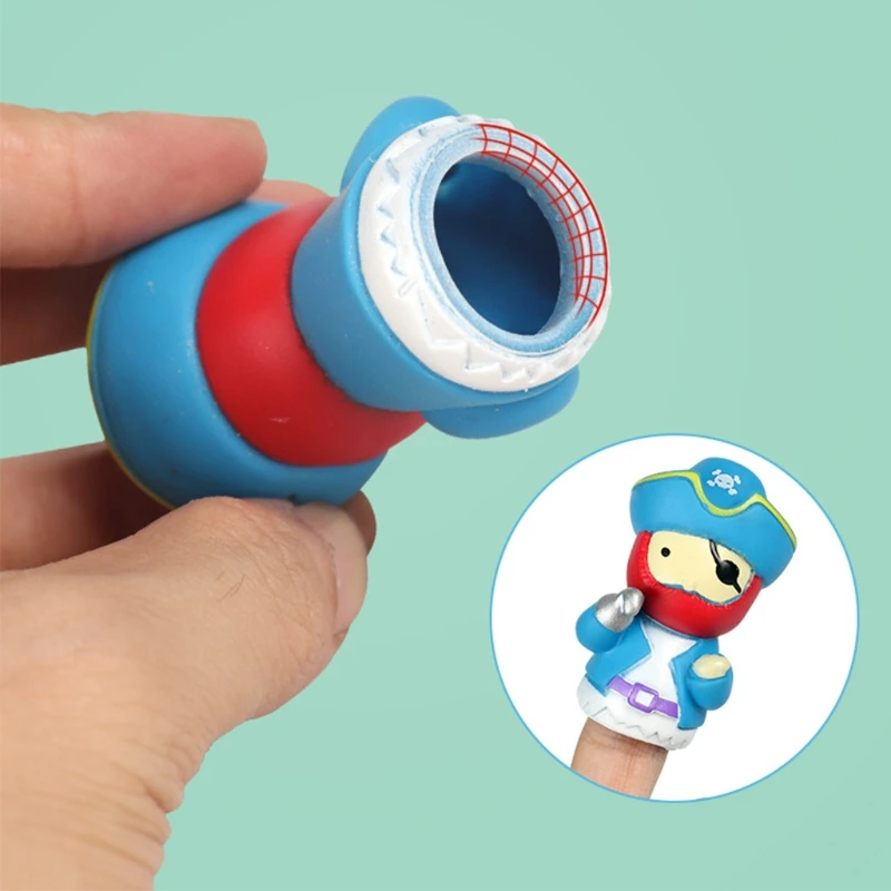 5 шт./компл. игрушка-пазл в виде животного динозавра пальчиковая кукла детская