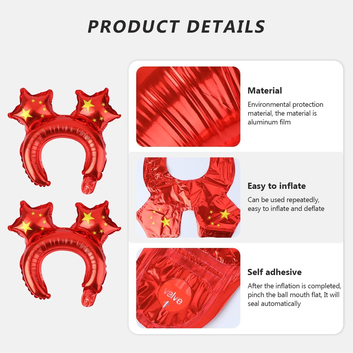 50 шт. воздушные шары товары для вечеринок обруч волос высококачественный
