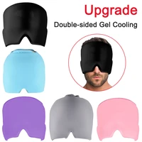 gel ice headache migraine relief hat cold therapy migraine relief cap stress relax head massage ice pack eye mask for puffy eye