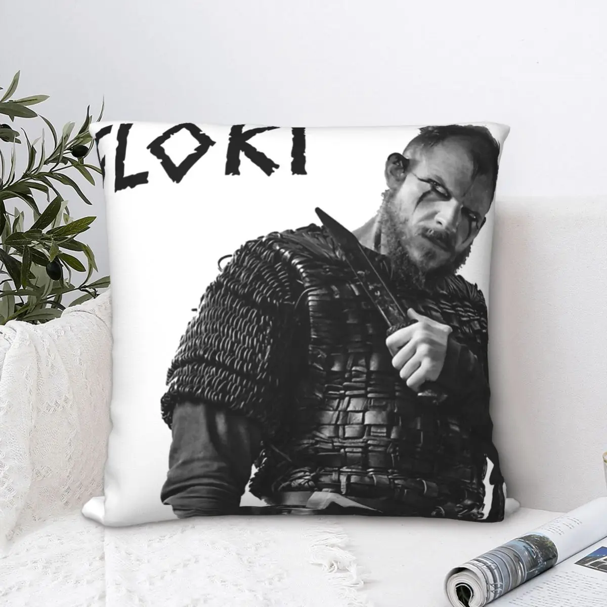 

Viking Throw Pillow Case Viking Norse Mythology Short Plus Cushion Covers For Home Sofa Chair Decorative Backpack