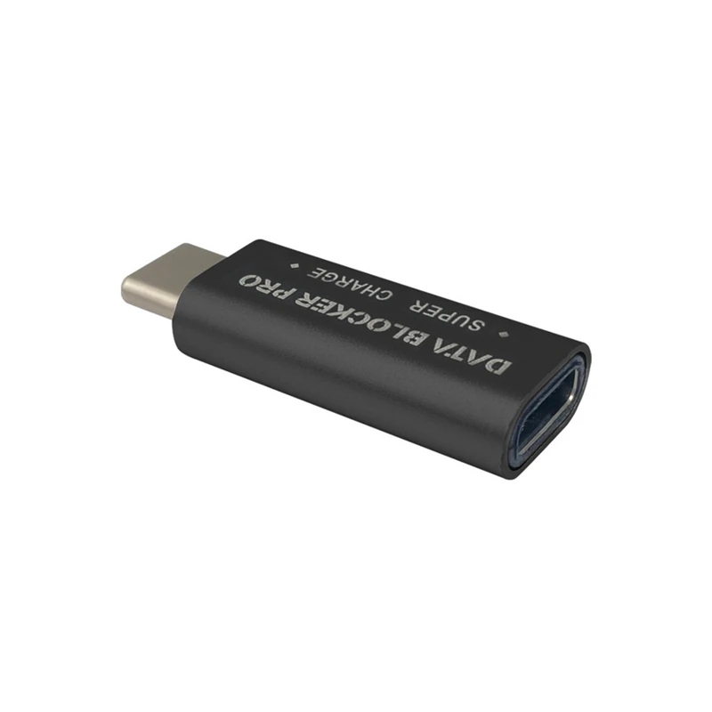 4 шт. USB-блокировщик данных и USB-C-блокировщик защита от сока поддержка безопасной