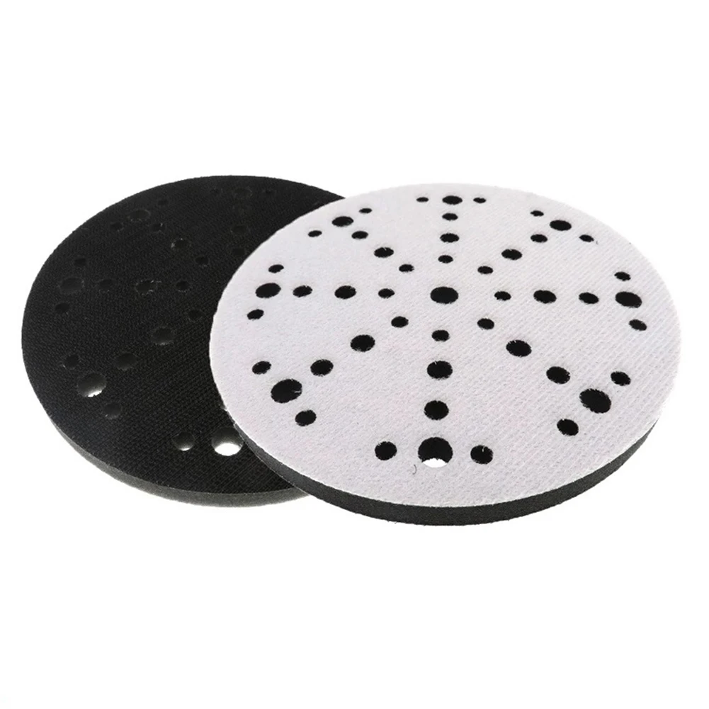 

2PCS 6Inch150mm 48-Hole Soft Sponge Interface Pad For Sanding Pads Hook&Loop Sanding Discs Sander Backing Pads Buffer