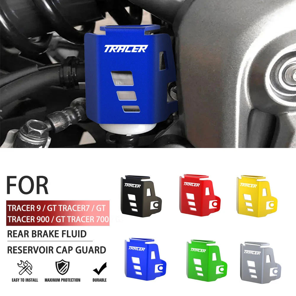 

Для Yamaha Tracer 7 /gt Tracer7 Tracer7GT 2020 2021- 2023 мотоциклетный задний тормозной цилиндр жидкость резервуар Защитная крышка аксессуары