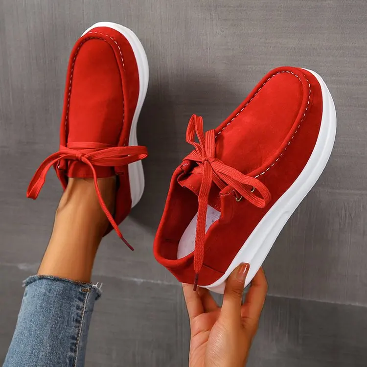 

New Moccasins Women Flats 2021 Autumn Woman Loafers Genuine Leather Female Shoes Slip On Ballet Bowtie Women's