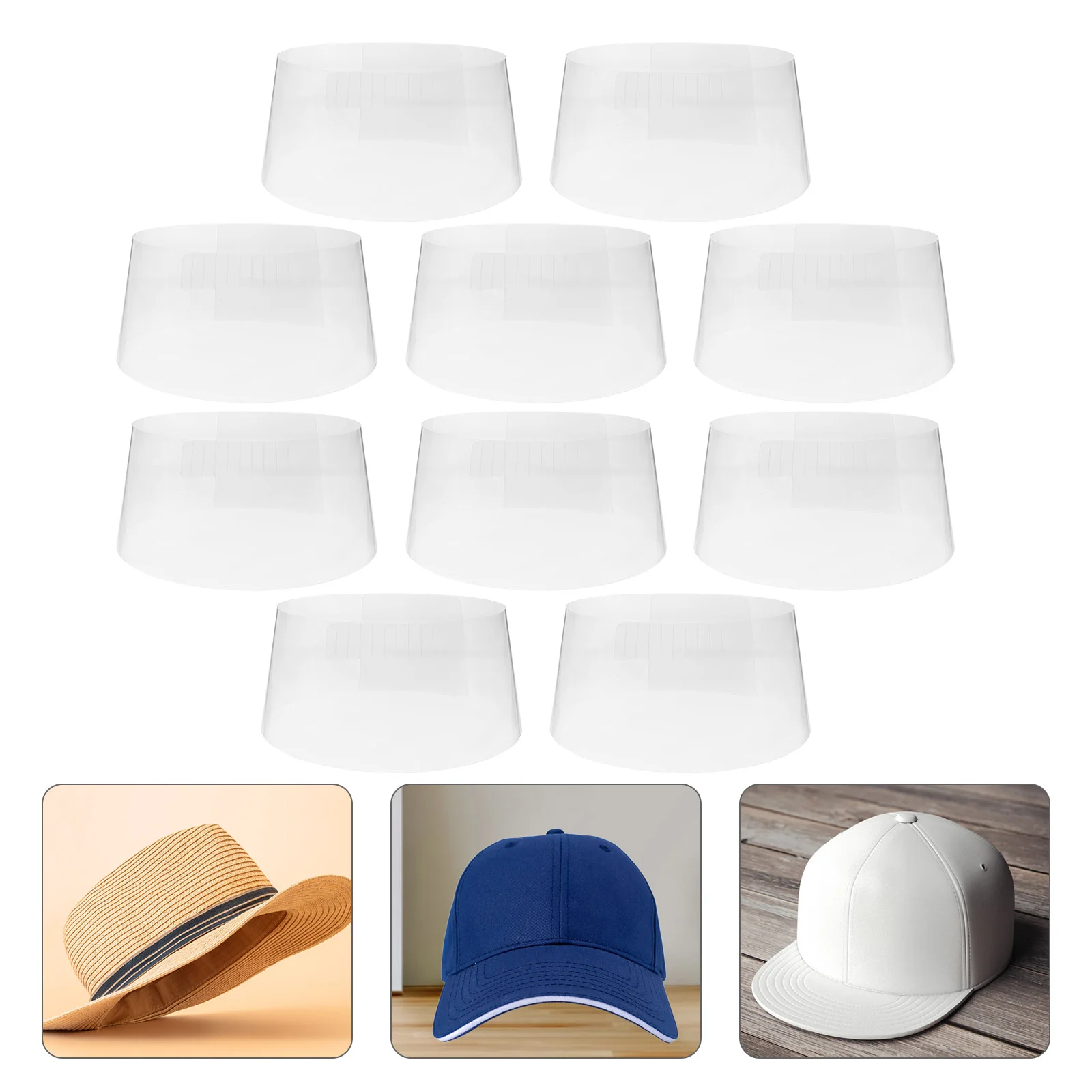

Hat Stock Lining Baseball Cap Holder Supplies Inner Holders Support Inserts Plastic Bottle Caps