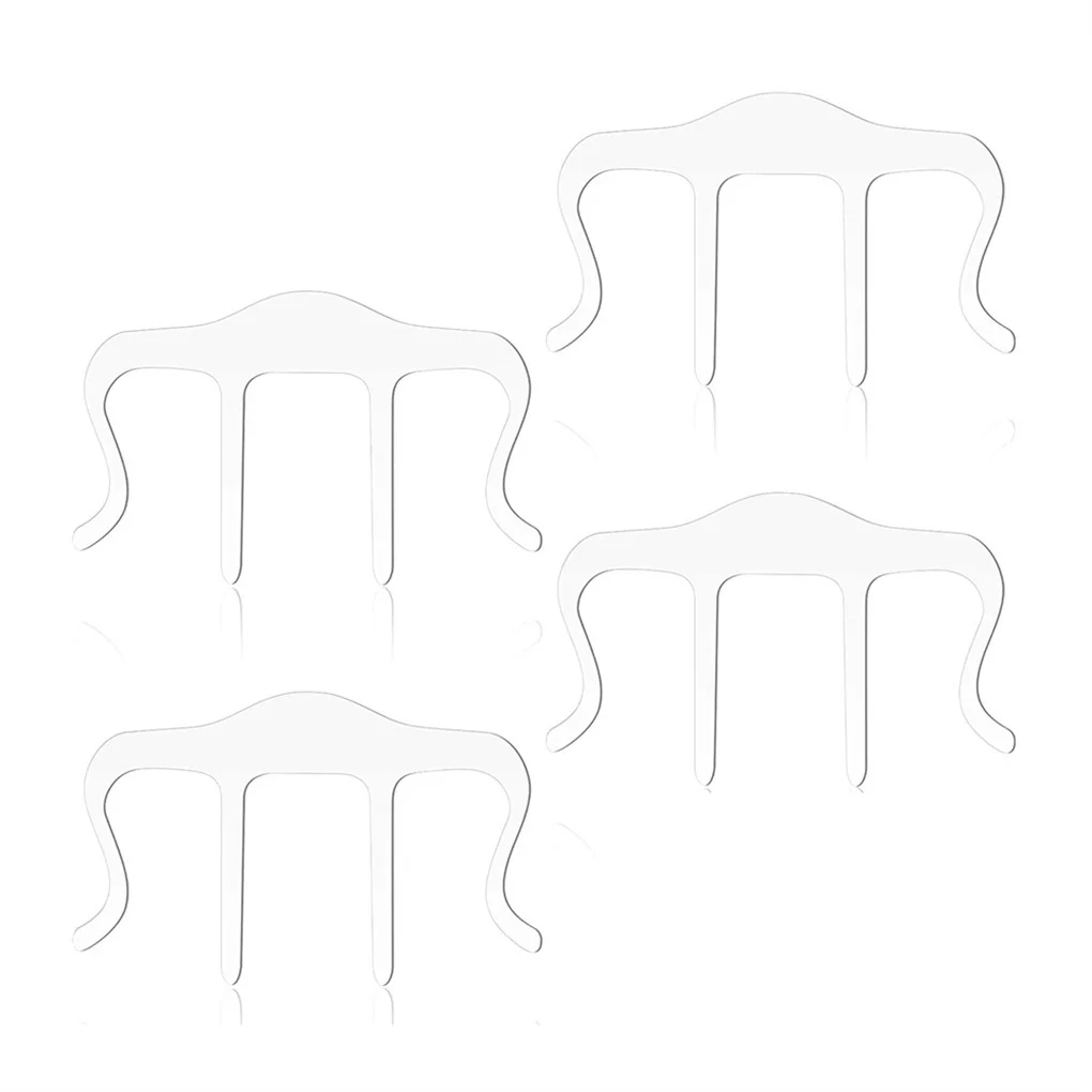 

4 Pieces Acrylic Music Stand Clip Paperclips Page Holder Gifts for Musicians