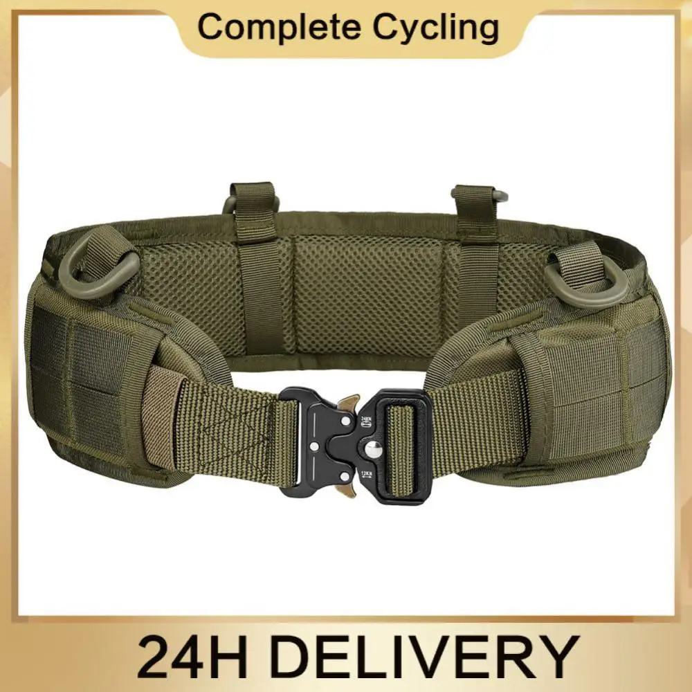 

Leather Girdle Lithe Multicolor Outdoors Military Tactical Belt Multifunctional Special Soldiers Waistband Abrasion Resistant