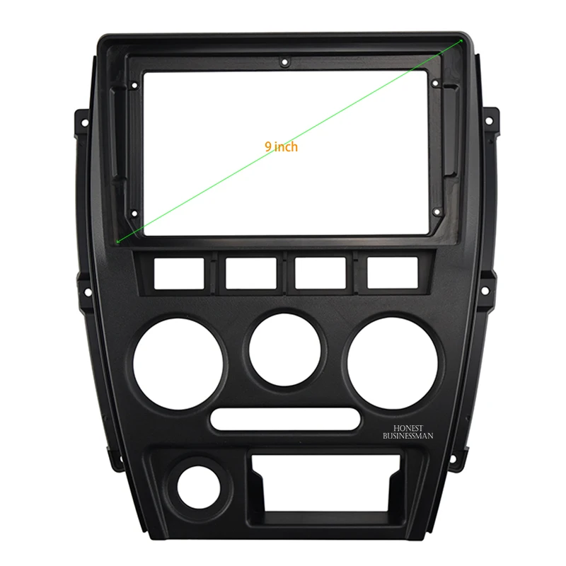 

9 inch Fasxia Car Audio Frame Car Radio Fascia,gps navigation fascia panel is suitable 2012 DFSK C37