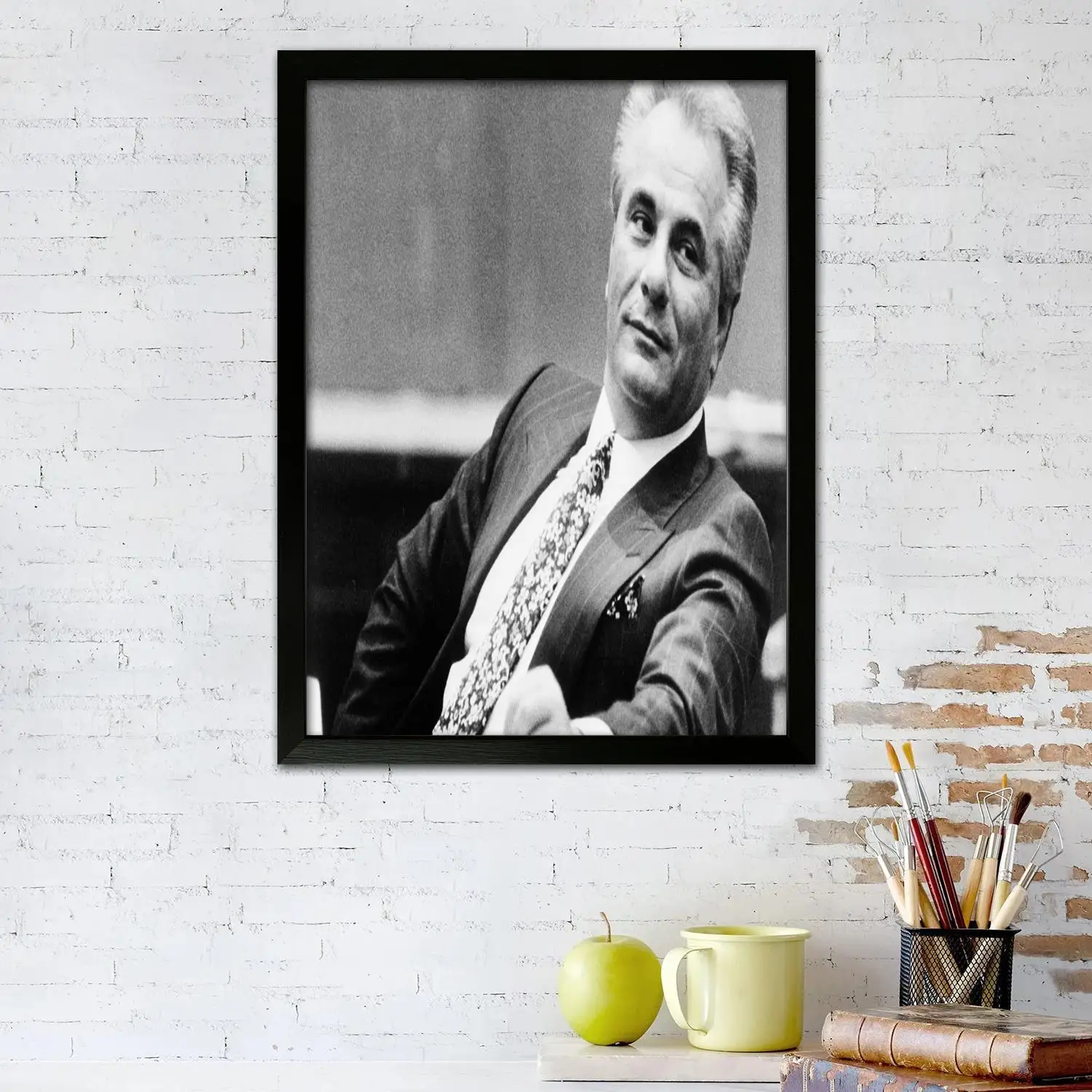 Плакат на холсте John Gotti и настенное искусство печать с изображением современная
