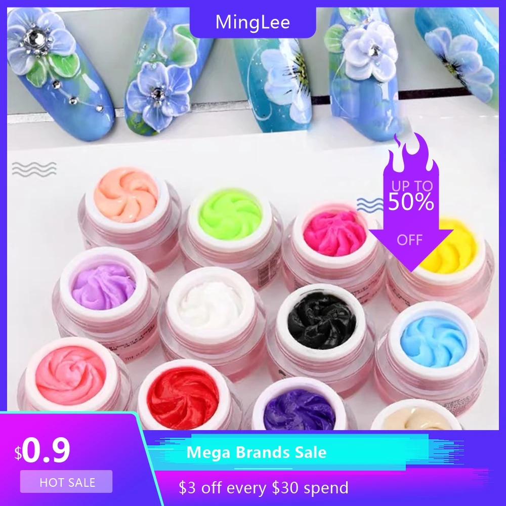 12 цветов скульптурный пластилин жвачка отмачиваемый гель для моделирования