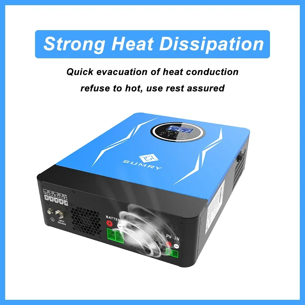 SUMRY солнечный инвертор 3 кВт 8 24 В постоянного тока 48 220 В/230 переменного автономная