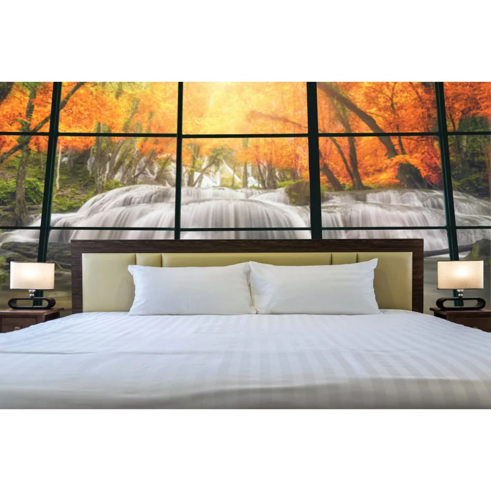 Фоны для фотосъемки с изображением природного пейзажа в гостиной вечерние