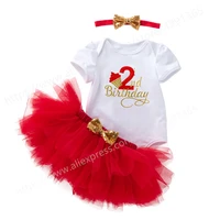 2nd birthday dress for baby girls clothes 2 years birthday party dress toddler baby girls dress christening dresses