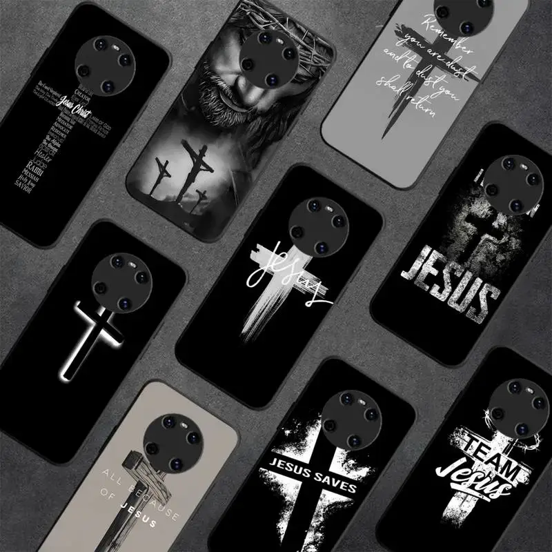 

Jesus Christ Cross Phone Case For Huawei Y5 Y62019 Y52018 Y92019 funda case for 9prime2019