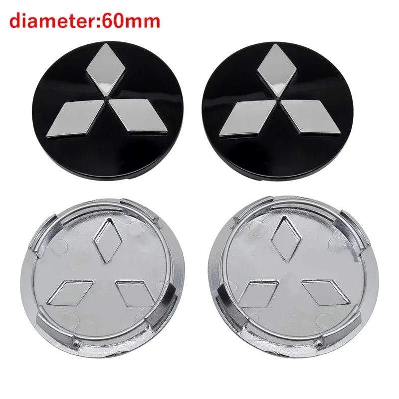 

4 шт. автомобильные колеса, диски, центральный колпак, эмблема для Mitsubishi Ralliart Lancer Cordia Pajero Outlander L200 EVO Colt Galant