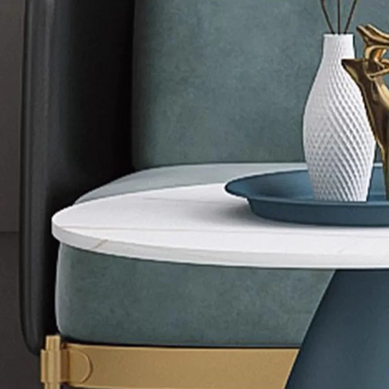 Эстетический приставной столик премиум-класса металлический диван в