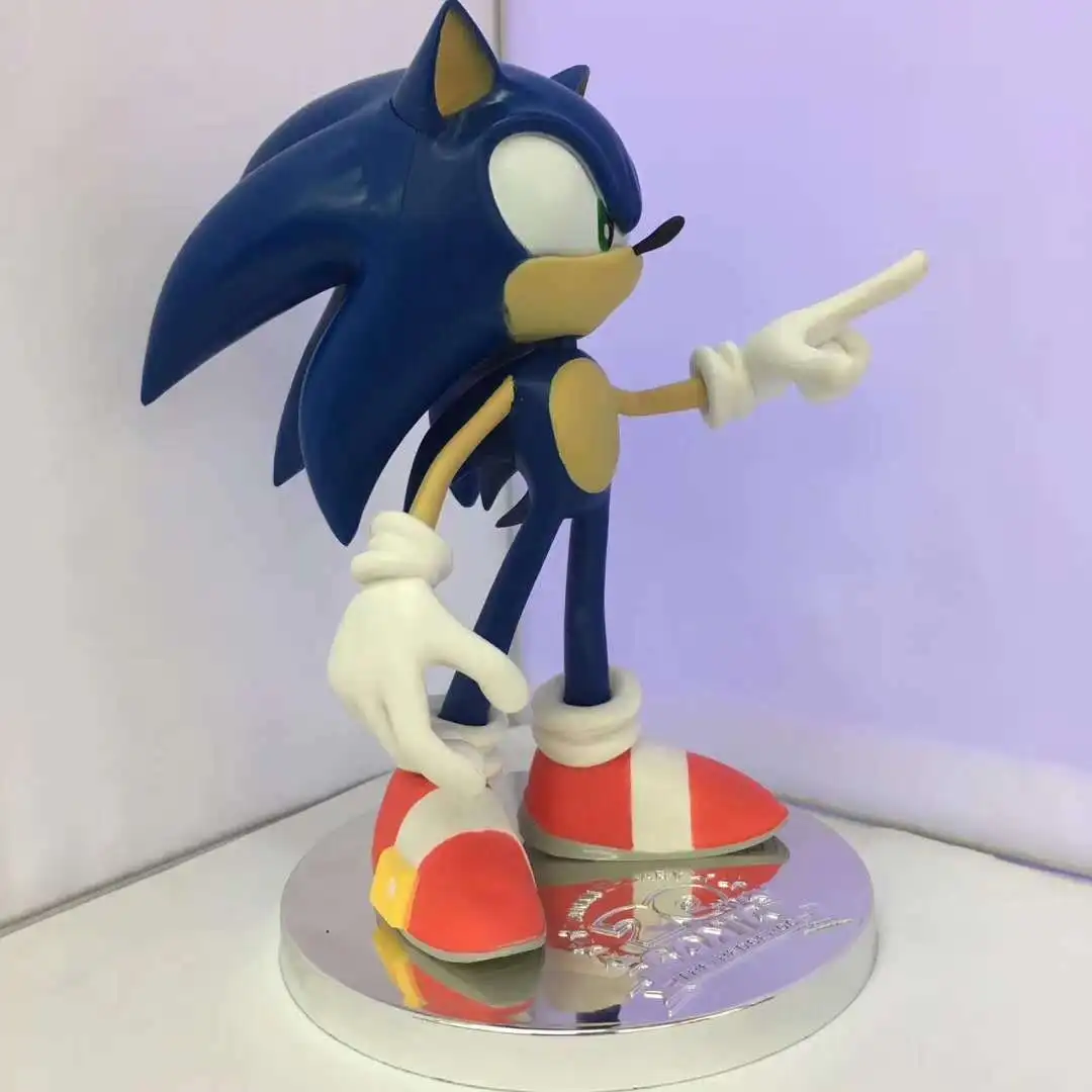 Ультразвуковая мышь Sonic 20th юбилей, ультразвуковая игровая PSP для мальчиков в коробке, ручная офисная модель с орнаментом Абердина, подарок н...