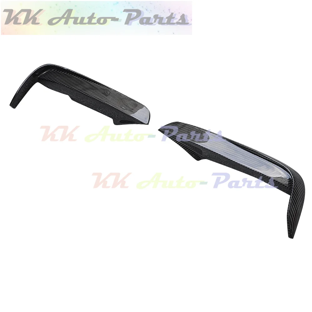 2 шт. передний бампер из углеродного волокна боковой разветвитель плавников Canard
