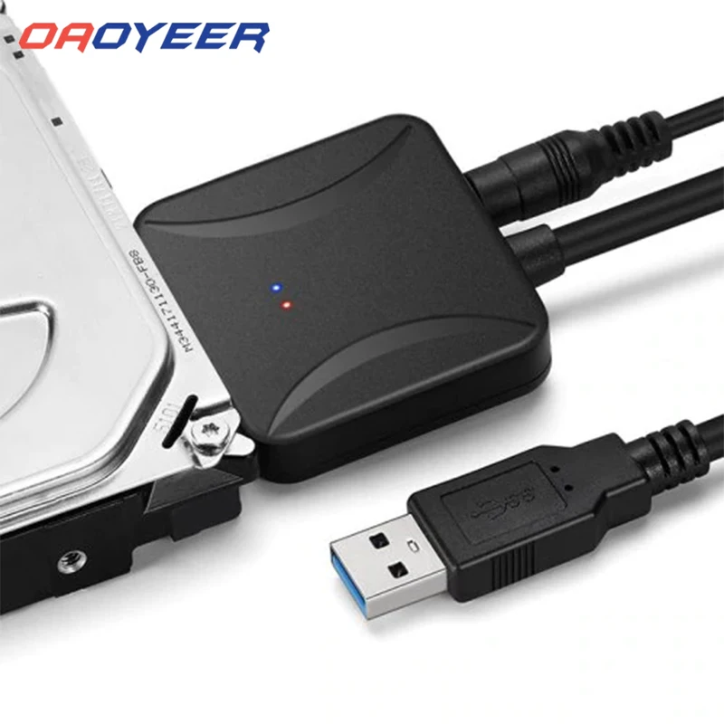 

USB 3.0 To SATA 3 Cable Sata To USB Adapter Convert Cables Support 2.5 Or 3.5 Inch External SSD HDD Adapter Hard Drive