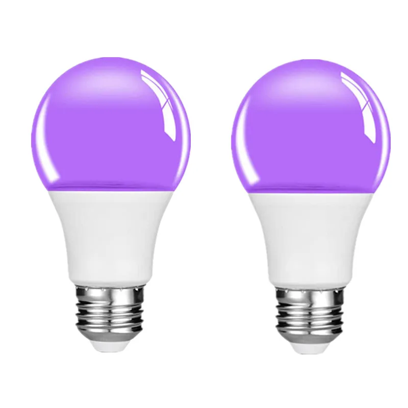 

RnnTuu чёрная ультрафиолетовая светодиодная лампочка E27 12 Вт