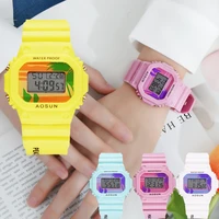 new woman cartoon watch fashion sports watches silicone strap led outdoor travel student happy clock mens wristwatch electronic