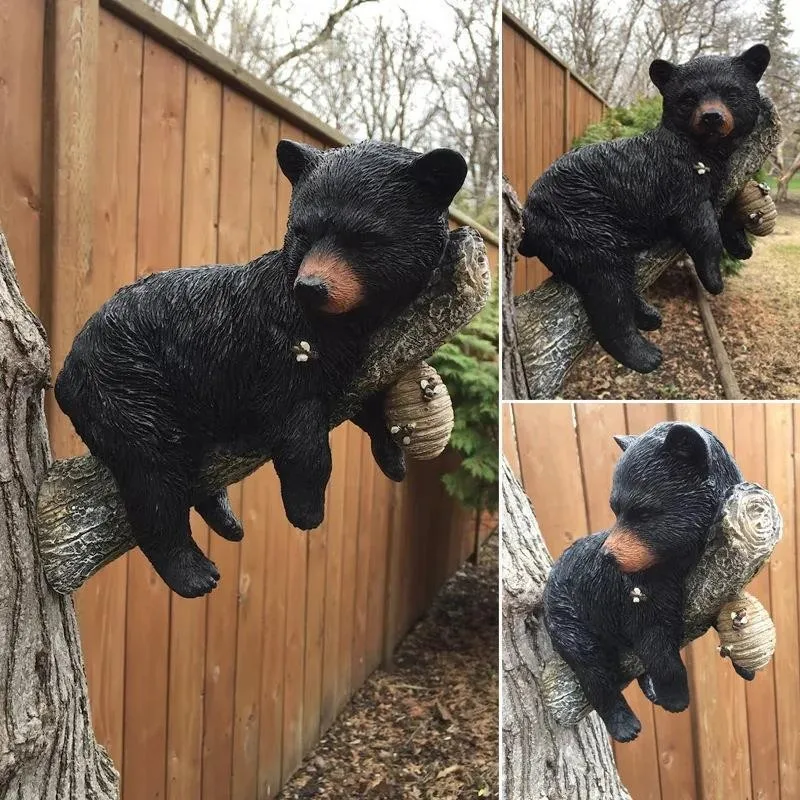 

Wall-Mounted Animals Sculpture Modern Modern Style Art Ornament Craft Creative Realistic for Garden Yard Decoration for Gifts