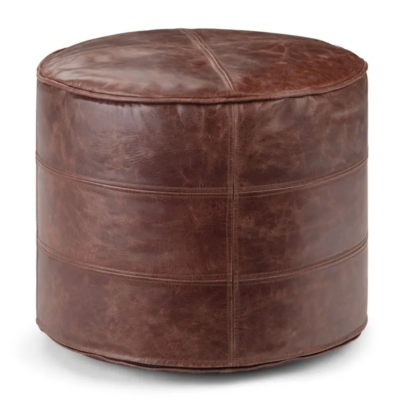 

Elias Transitional Round Pouf