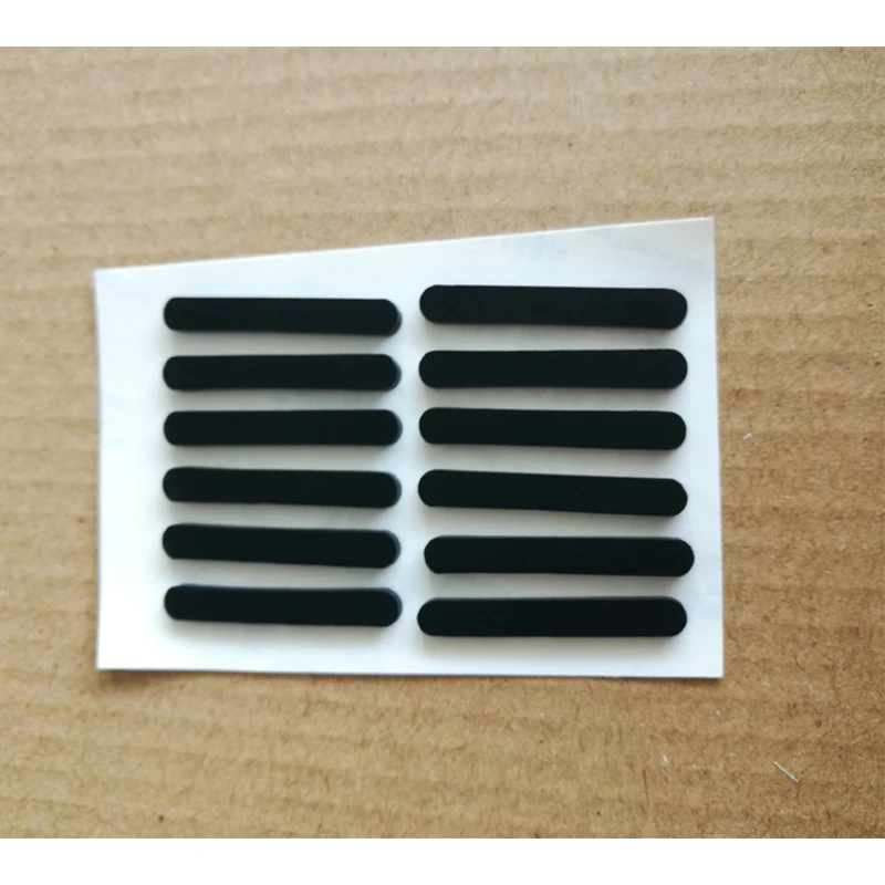 

Противоскользящий самоклеящийся силиконовый резиновый овальный коврик для шкафа, оборудование для ног, защитные накладки на пол, ширина 10x6x2 мм