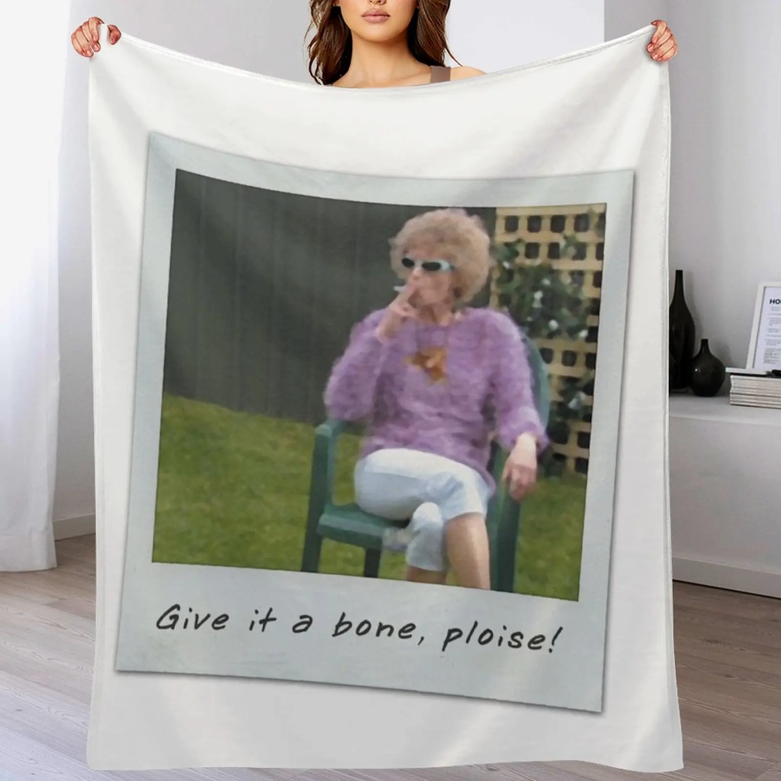 Дайте это кость показ! - Одеяло Kath &amp Kim Роскошные дизайнерские лохматые тяжелые