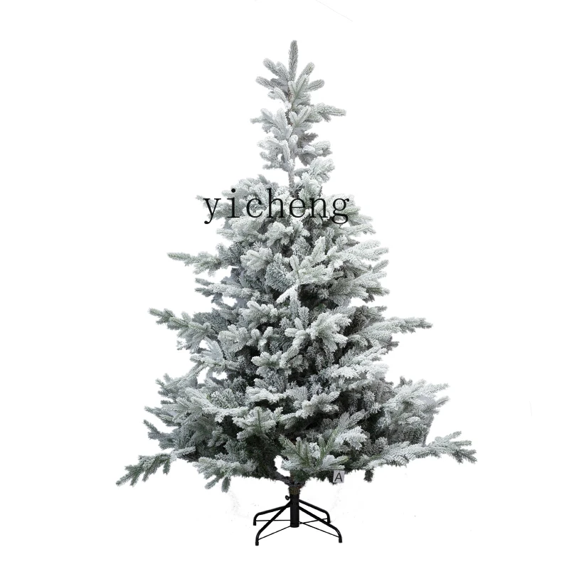 

Zc1.5 M Large PE Christmas Tree Baimaisheng Package 1.8M Nordic Spruce Flocking Christmas Tree Ornaments