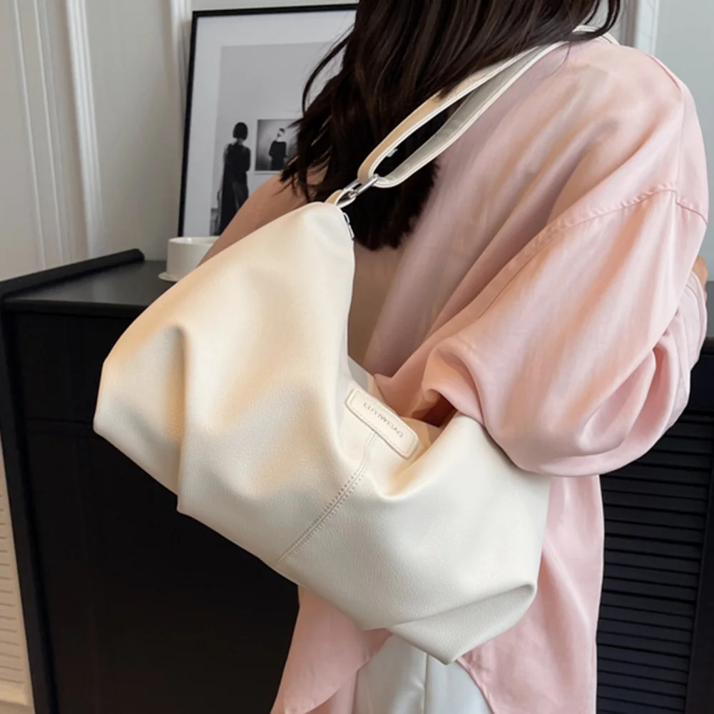 

Женская сумка на плечо из мягкой кожи, подходящая ко всему Женская сумочка-мессенджер, тоут, ранец, женская сумка-хобо