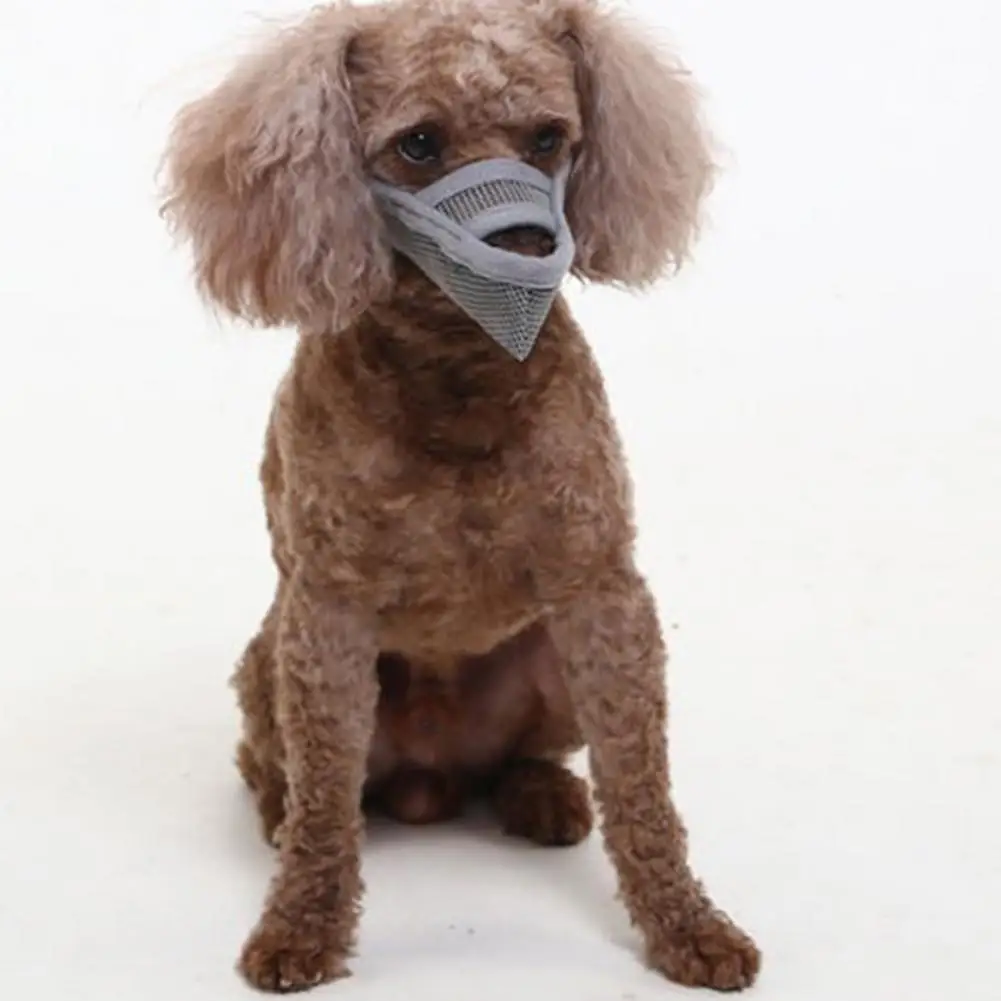 

Dog Mouth Cover Buckle Design Adjustable Comfortable Pet Anti-Barking Muzzles Face Guard Dog Muzzle Pet Supplies
