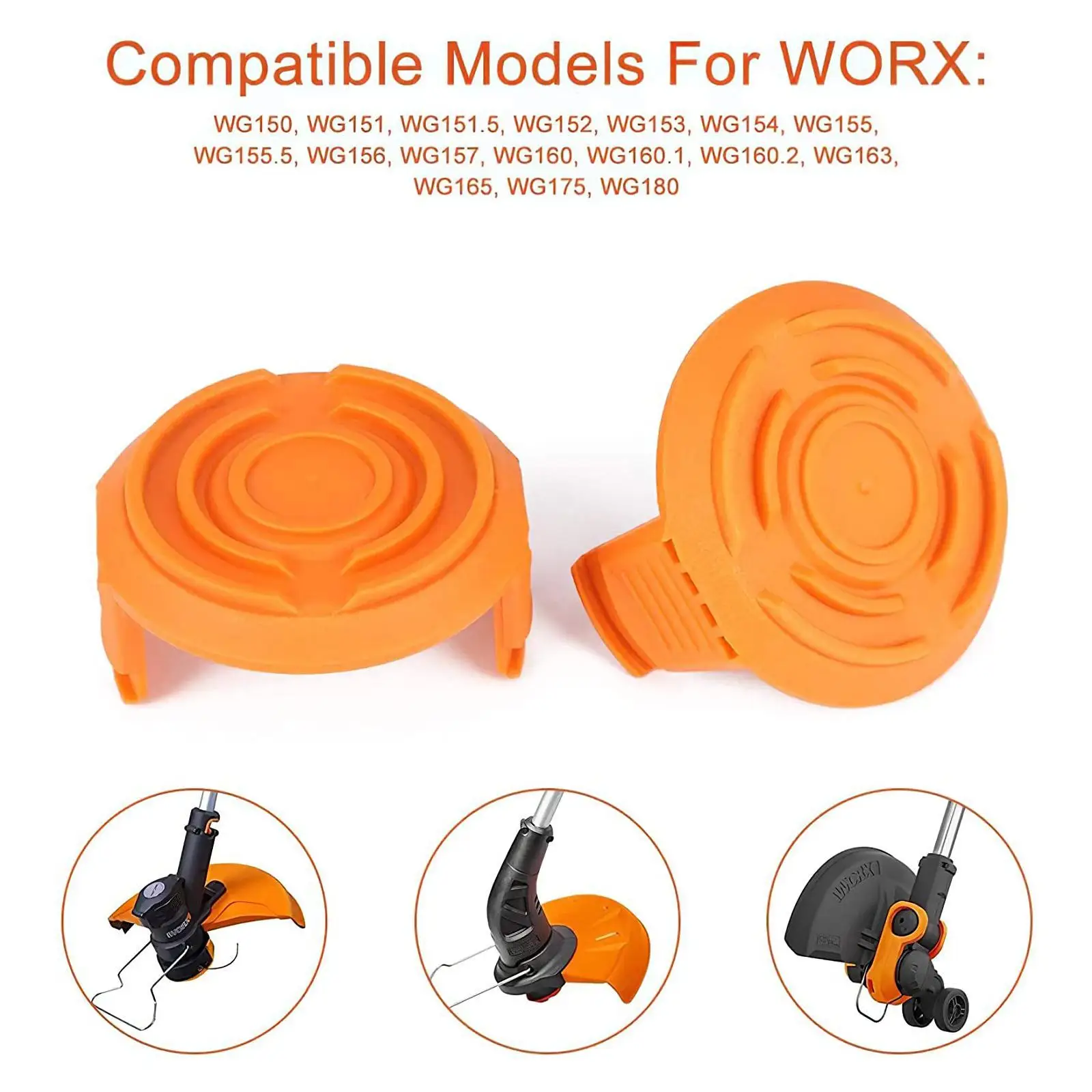 

1 шт., крышка для катушки триммера WORX WA0010 WG151 WG160 WG165 WG180