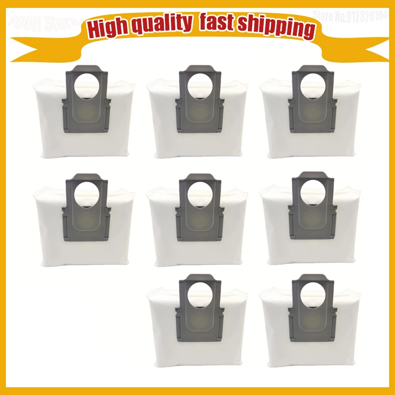 

For Xiaomi Roborock S7 Maxv Dust Bag Accessories for Roborock Q7 Max/ Q7 Max+ T8 Vacuum Cleaner Collector Sets Replacement Parts