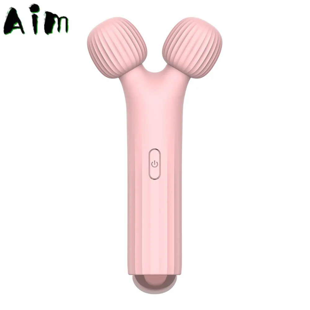 Женские секс-игрушки 12-частотный Массаж точки G бесшумный двухсторонний вибратор