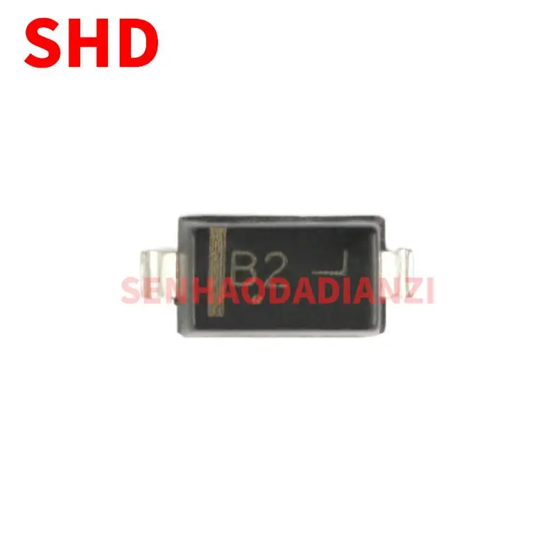 10 шт. MBR0520LT1G B2 SOD-123 20В/500мА SMD диод Шоттки оригинальный