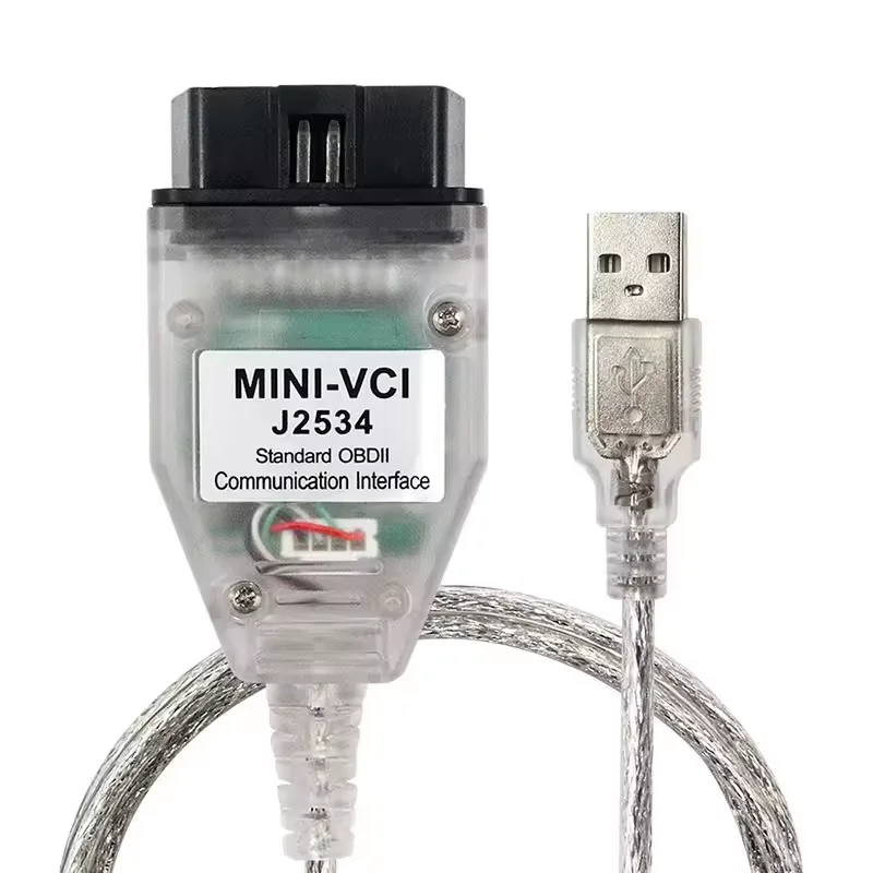 Фото Автосканер OBD2 V18.00.008 MINI VCI для TOYOTA TIS Techstream Mini vci с чипом FTDI FT232RL, диагностический кабель OBD2 J2534 для автомобилей №4