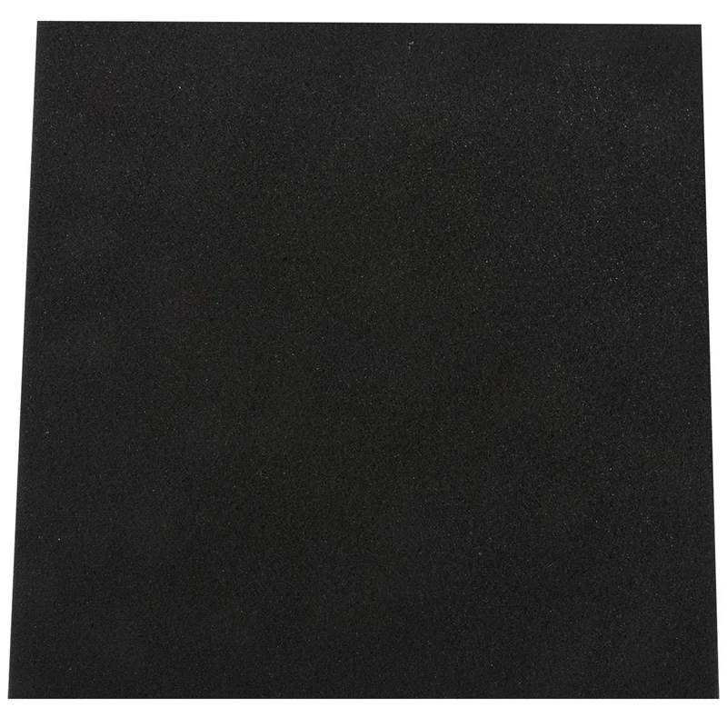 

2Pcs 25X25x5cm Wallpaper Sticker Practical Acoustic Foam Panel Sound Stop Absorption Sponge Solid Sponge (Black)