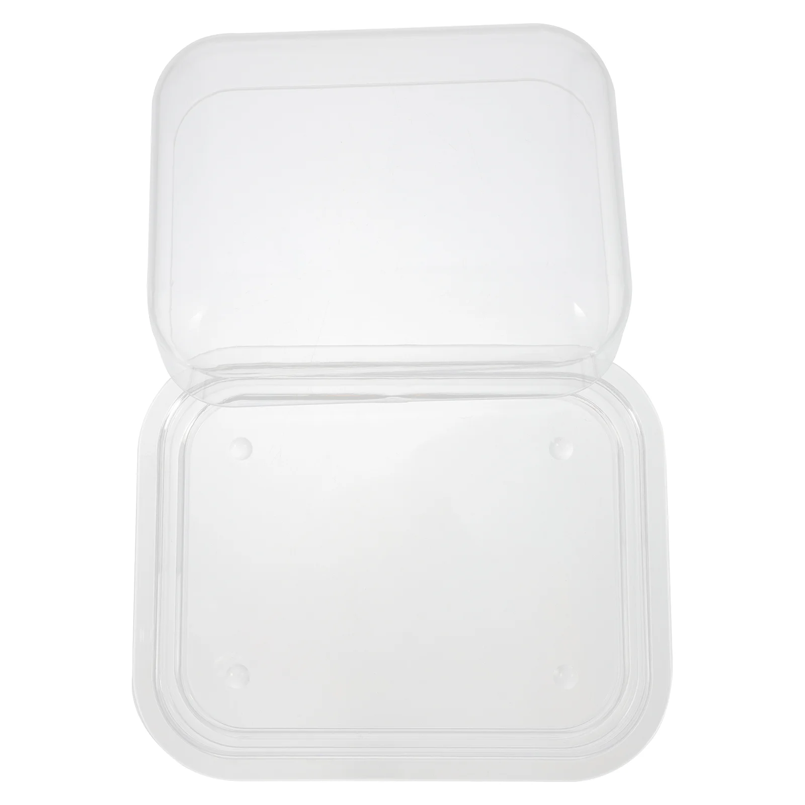 

Butter Dish Container Lid Keeper Holder Plate Cheese Box Tray Dishes Storage Serving Covered Dessert Refrigerator Plastic