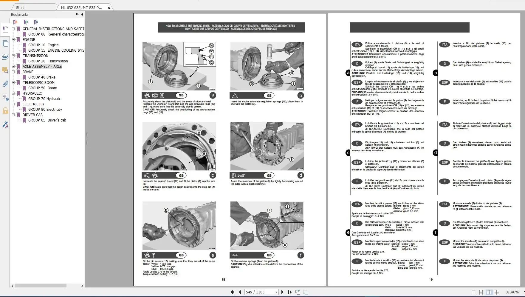 [DVD3] MANITOU PDF 15 8 ГБ Руководство по обслуживанию и деталям
