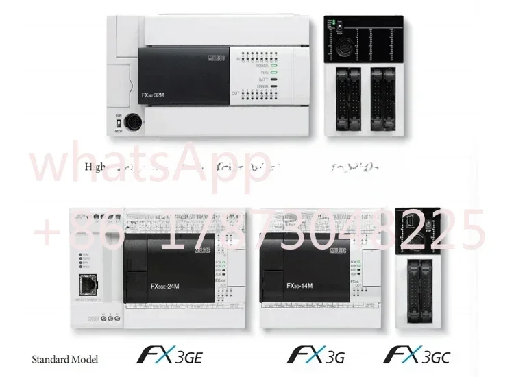 Контроллер ПЛК MELSEC-F FX3 FX3GE FX3GE-24MR/ES FX3GE-24MT/ES FX3GE-24MR/DS FX3GE-24MT/DS Совершенно новый