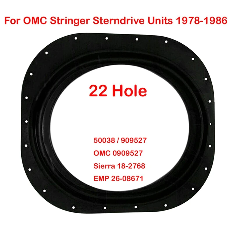 Сменные аксессуары Уплотнение транца 50038 / 909527 Для блоков OMC Stringer Sterndrive версия с 22