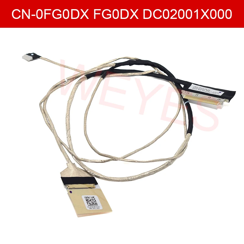 

CN-0FG0DX FG0DX DC02001X000 for Dell Inspiron 5455 5545 5547 5548 5543 5000 FG0DX P39F Lcd Lvds Cable NEW