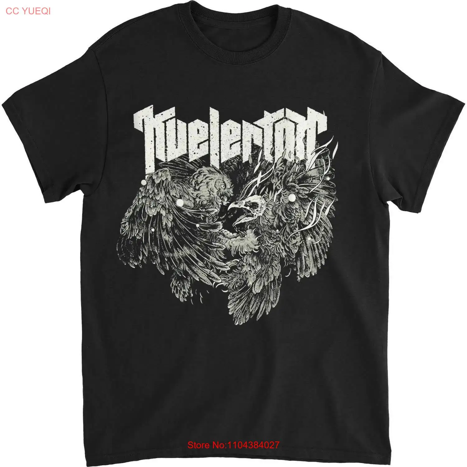 Мужская футболка Kvelertak Owl Fight Tee XX-Large черная с длинными рукавами