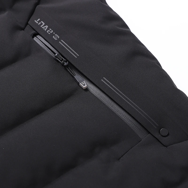 Рисунок 5 - Мужская теплая парка-пуховик; Цвет черный