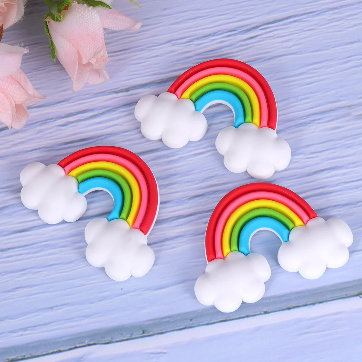 

Magnets Fridge Rainbow Magnet Refrigeratorsticker Stickers Whiteboard Cutedecoration Office Classroom Cartoon Decal Decorative
