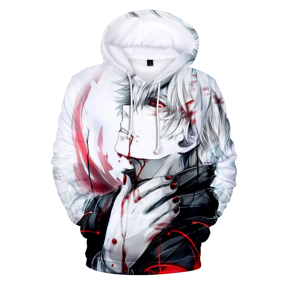 

Hot Tokyo Ghoul Hoodies Sweatshirts Men /women Anime Design 3D Print Hoodie Mens Boys/girls Sweatshirts Coats Autumn/Winter Tops