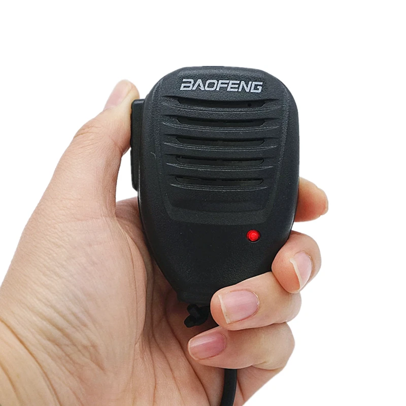 

2pcs/lot PTT Speaker Microphone UV 82 for Two Way Radio Hand Microphone Walkie Talkie UV5R UV5RE UV5RA UV6R BF888S MIC
