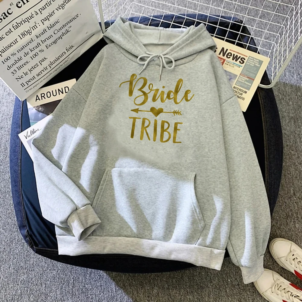 

Женские толстовки Bride to Be y2k, зимняя уличная одежда в эстетике, пуловер, Женская кавайная одежда