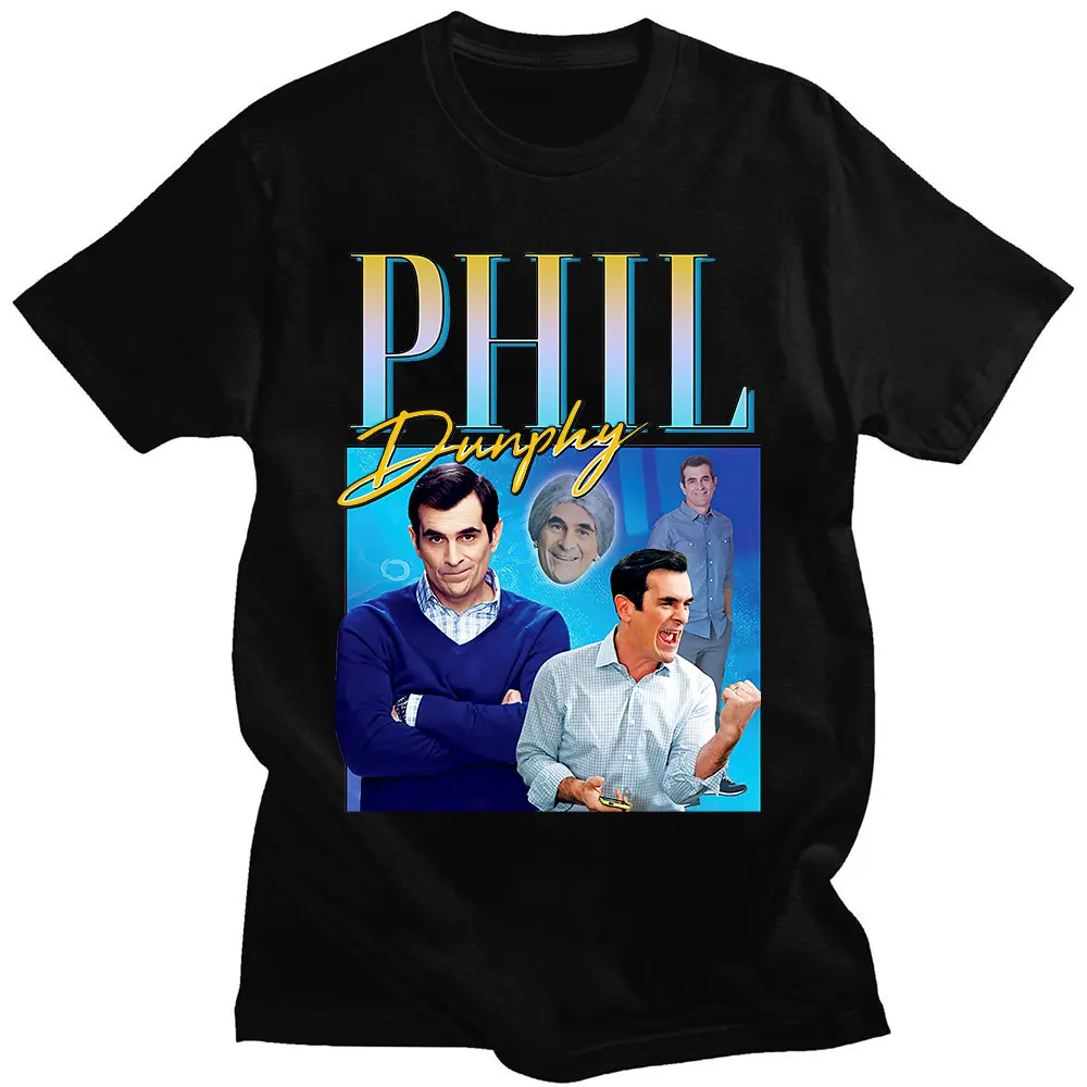 

Unisex Summer Clothes Men Y2k Clothing Phil Dunphy American TV Show T-shirts Harajuku Graphic Print Short Sleeve Tees Streetwear